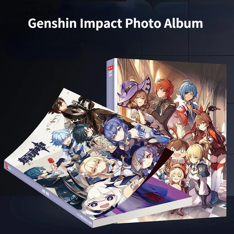 Genshin Impact комикс книга с картинками аниме периферийная игра манга введение в