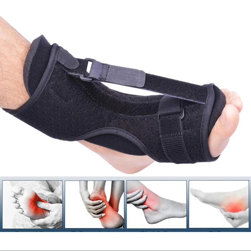 1pcs Foot Care Adjustable Plantar Fasciitis Night Foot Splint Drop Orthotic Brace Elastic Dorsal Night Splint Foot Care Tool
1pcs Foot Care Adjustable Plantar Fasciitis Night Foot Splint Drop Orthotic Brace Elastic Dorsal Night Splint Foot Care Tool