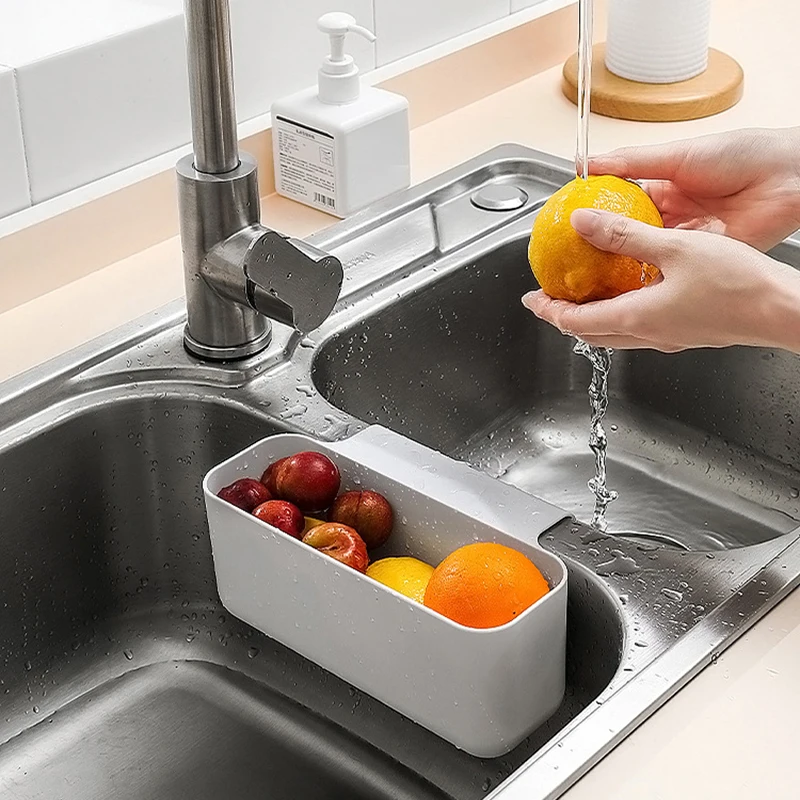 Kitchen Utensils Sink Strainer Sink Shelf Rack Hanging Drain Basket Organizer for Tableware Soap Sponge Holder Kitchen Tools
Kitchen Utensils Sink Strainer Sink Shelf Rack Hanging Drain Basket Organizer for Tableware Soap Sponge Holder Kitchen Tools