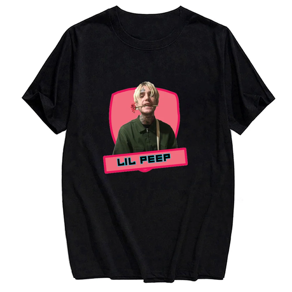 Rapper Lil Peep T-Shirt Cotton Men Clothing Unisex Lersure Harajuku Short Sleeve T Shirts Personality Customized Tops
Rapper Lil Peep T-Shirt Cotton Men Clothing Unisex Lersure Harajuku Short Sleeve T Shirts Personality Customized Tops