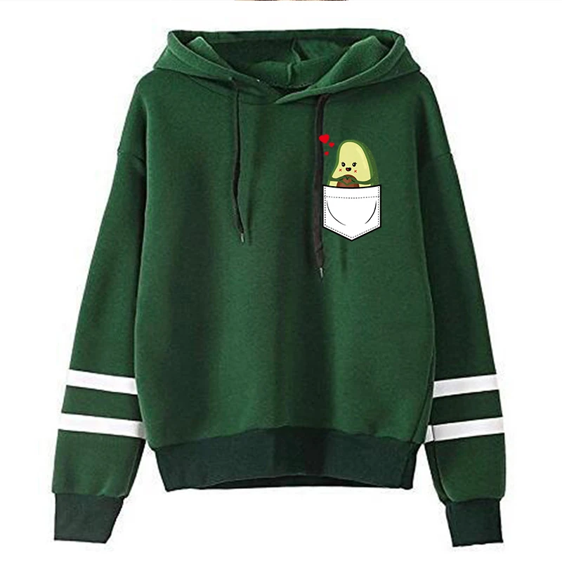 Autumn Winter Women's Cotton Hoodie Cute Sweet Cartoon Avocado Print Hoodies Pullover Plus Size Long Sleeve Sweatshirt Female
Autumn Winter Women's Cotton Hoodie Cute Sweet Cartoon Avocado Print Hoodies Pullover Plus Size Long Sleeve Sweatshirt Female