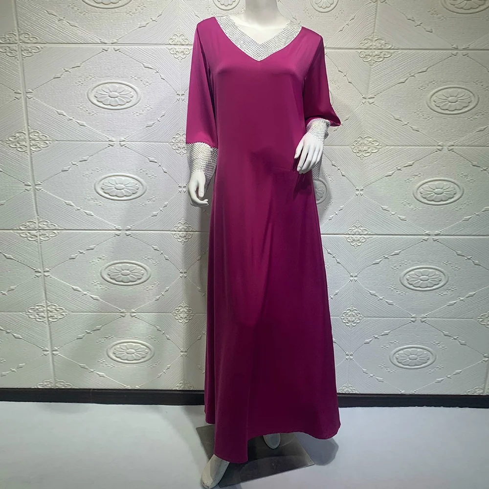 Abaya Dubai Turkey Muslim Satin Hijab Dress Kaftan Islam Clothing Maxi Dresses Abayas For Women Vestidos Robe Musulman De Mode
Abaya Dubai Turkey Muslim Satin Hijab Dress Kaftan Islam Clothing Maxi Dresses Abayas For Women Vestidos Robe Musulman De Mode