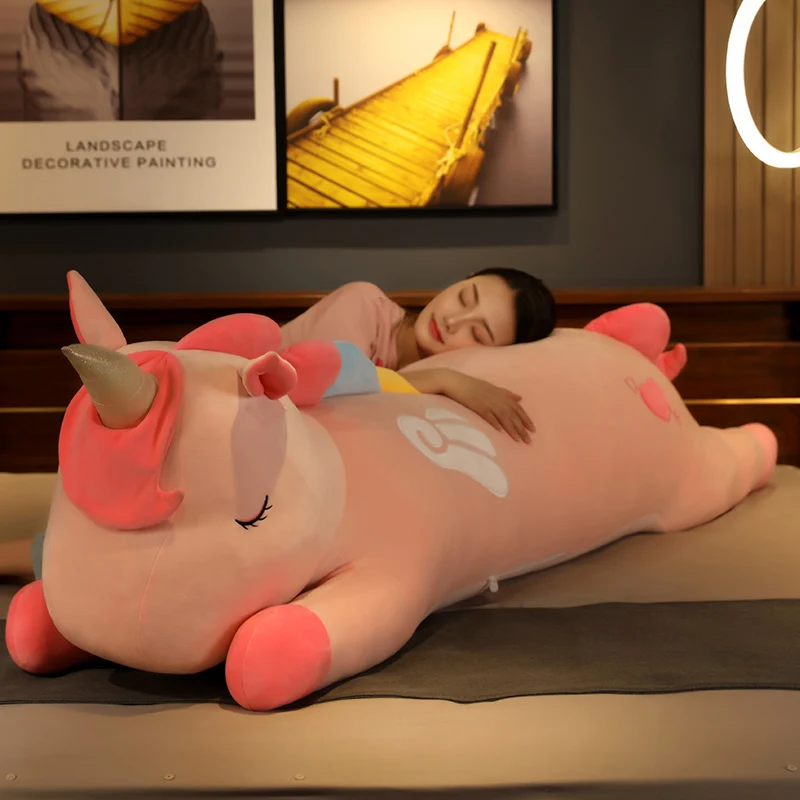 100-170cm Super Huge Unicorn Plush Toy Stuffed Animal Doll Baby Kids Appease Sleeping Pillow Cushion Birthday Gifts For Girls
100-170cm Super Huge Unicorn Plush Toy Stuffed Animal Doll Baby Kids Appease Sleeping Pillow Cushion Birthday Gifts For Girls
