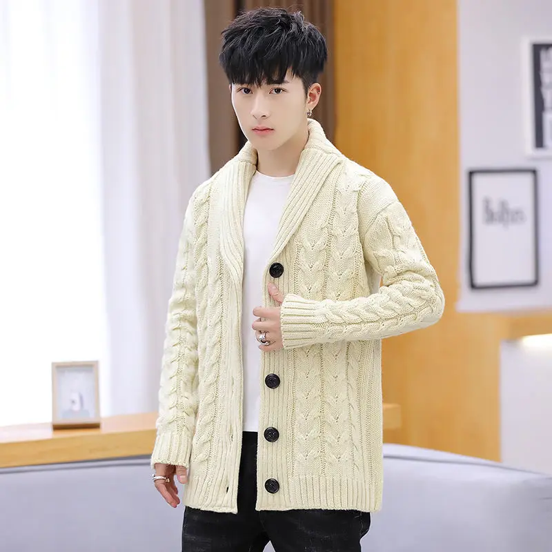 2021 Spring Autumn New Knit Cardigan Sweater Men Thick Slim Fit Sweater Coat Jumpers Knitwear High Quality Casual Mens Tops E169
2021 Spring Autumn New Knit Cardigan Sweater Men Thick Slim Fit Sweater Coat Jumpers Knitwear High Quality Casual Mens Tops E169