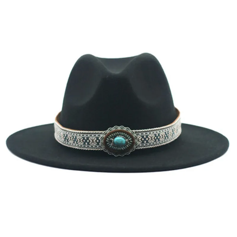 jazz caps western cowboy autumn winter women hats belt band khaki camel white black casual street outdoor fedora women hats new
jazz caps western cowboy autumn winter women hats belt band khaki camel white black casual street outdoor fedora women hats new