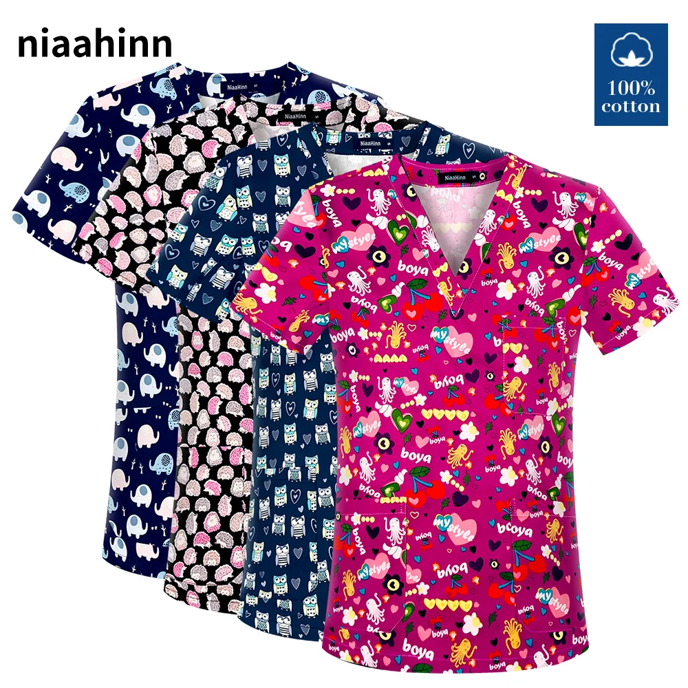 Unisex Medical Scrubs Nurse Uniform Dentistry Pet Hospital Doctor Work Clothes Spa Uniforms Surgical Tops Women Medical Clothing
Unisex Medical Scrubs Nurse Uniform Dentistry Pet Hospital Doctor Work Clothes Spa Uniforms Surgical Tops Women Medical Clothing