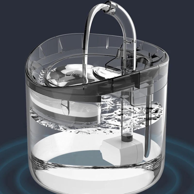 Automatic Cat Water Fountain with Faucet Dog Water Dispenser Transparent Drinkers for Cats Pet Drinking Bowl
Automatic Cat Water Fountain with Faucet Dog Water Dispenser Transparent Drinkers for Cats Pet Drinking Bowl