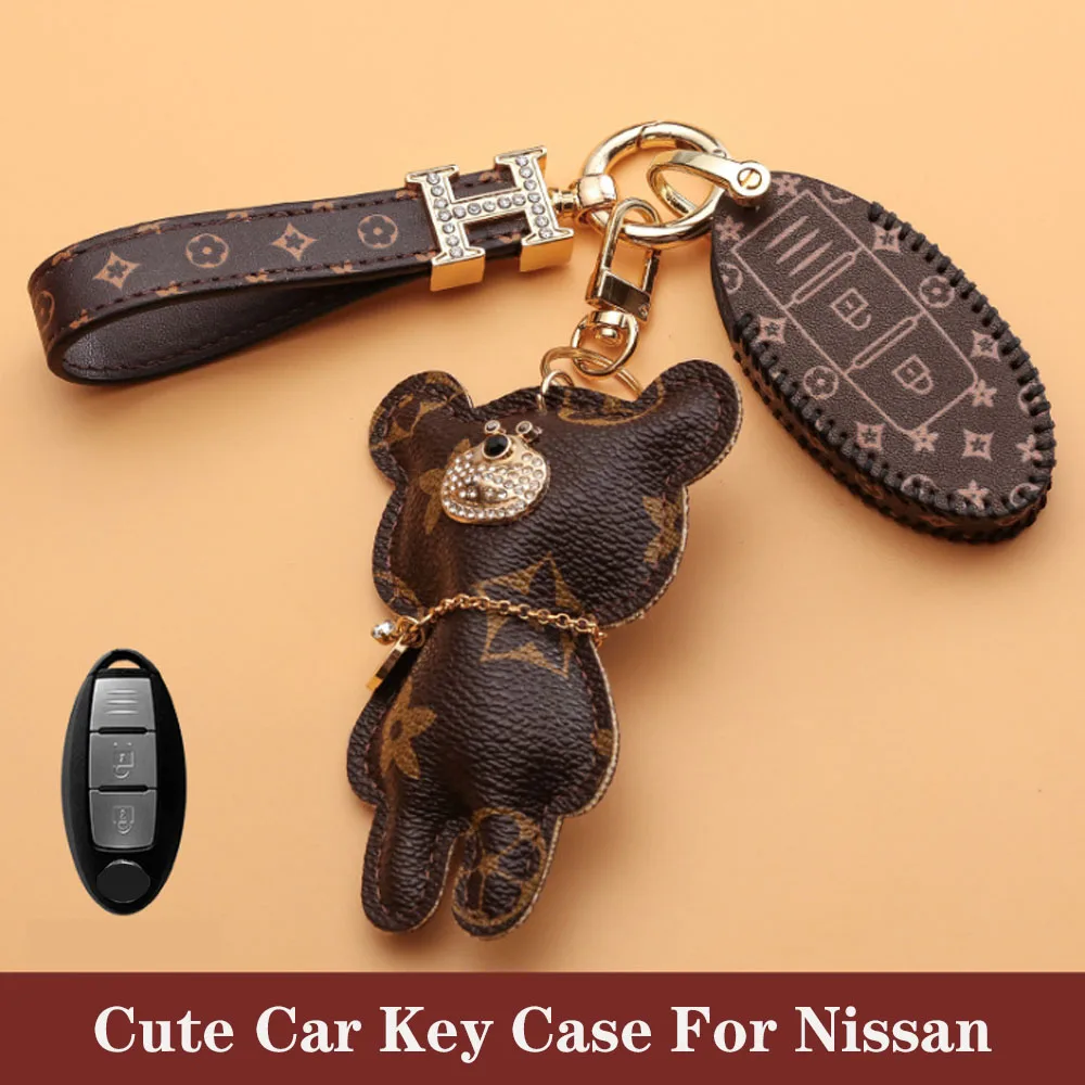 Leather Car Key Cover Case Shell for Nissan Qashqai J11 X-Trail Versa Maxima Rogue Armada Sentra Qashqai For Infiniti FX35 QX50
Leather Car Key Cover Case Shell for Nissan Qashqai J11 X-Trail Versa Maxima Rogue Armada Sentra Qashqai For Infiniti FX35 QX50