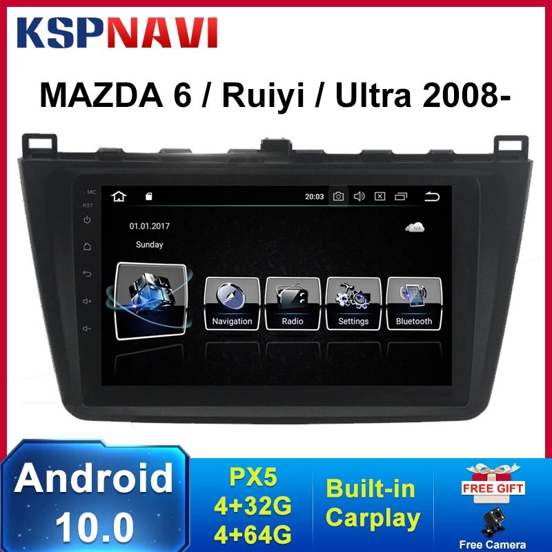 9 ''Android 10,0 Автомобильный мультимедийный стерео плеер для Mazda 6/ Ruiyi/ Ultra 2008-Авторадио GPS навигация камера WIFI IPS экран
9 ''Android 10,0 Автомобильный мультимедийный стерео плеер для Mazda 6/ Ruiyi/ Ultra 2008-Авторадио GPS навигация камера WIFI IPS экран