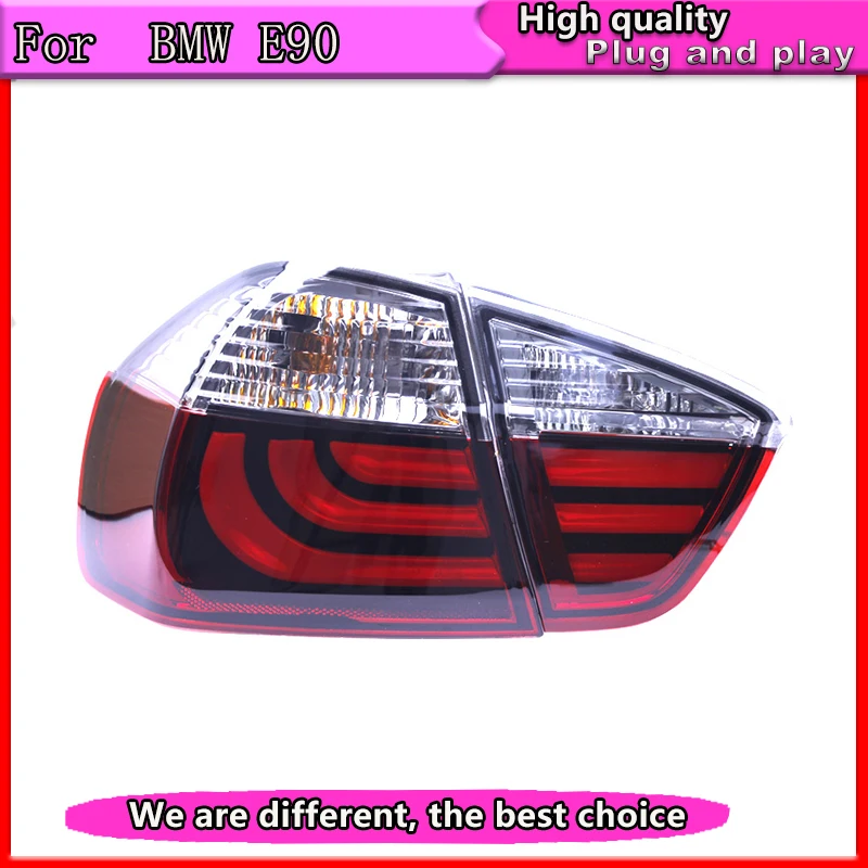 Car Styling For BMW E90 taillights 3 Series rear lamp 318i 320i 325i taillight LED DRL++Turn Signal+Brake+Reverse LED light 
Car Styling For BMW E90 taillights 3 Series rear lamp 318i 320i 325i taillight LED DRL++Turn Signal+Brake+Reverse LED light