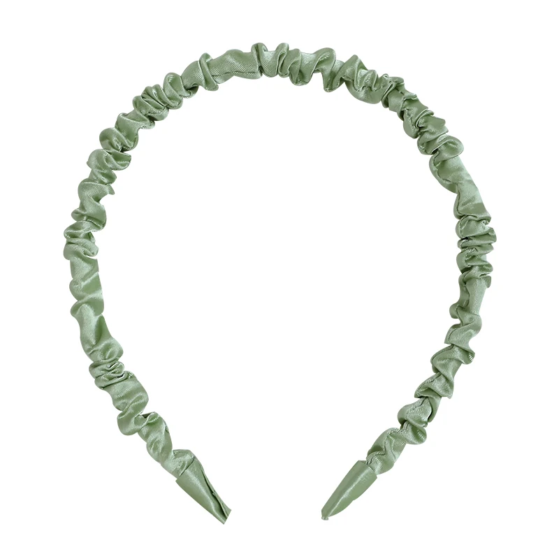 Headdress Hairband Satin Wild Sweet Folds Tangled Temperament Hair Color Hairband Solid
Headdress Hairband Satin Wild Sweet Folds Tangled Temperament Hair Color Hairband Solid