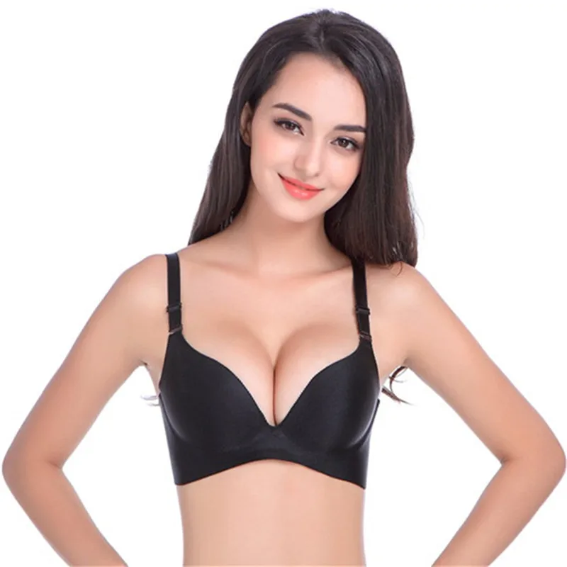 2019 Summer Style New Sexy Push Up Bra Fashion Solid Seamless Bralette Comfortable Cotton 3/4 Cup Strappy Bra 1406#-1
2019 Summer Style New Sexy Push Up Bra Fashion Solid Seamless Bralette Comfortable Cotton 3/4 Cup Strappy Bra 1406#-1