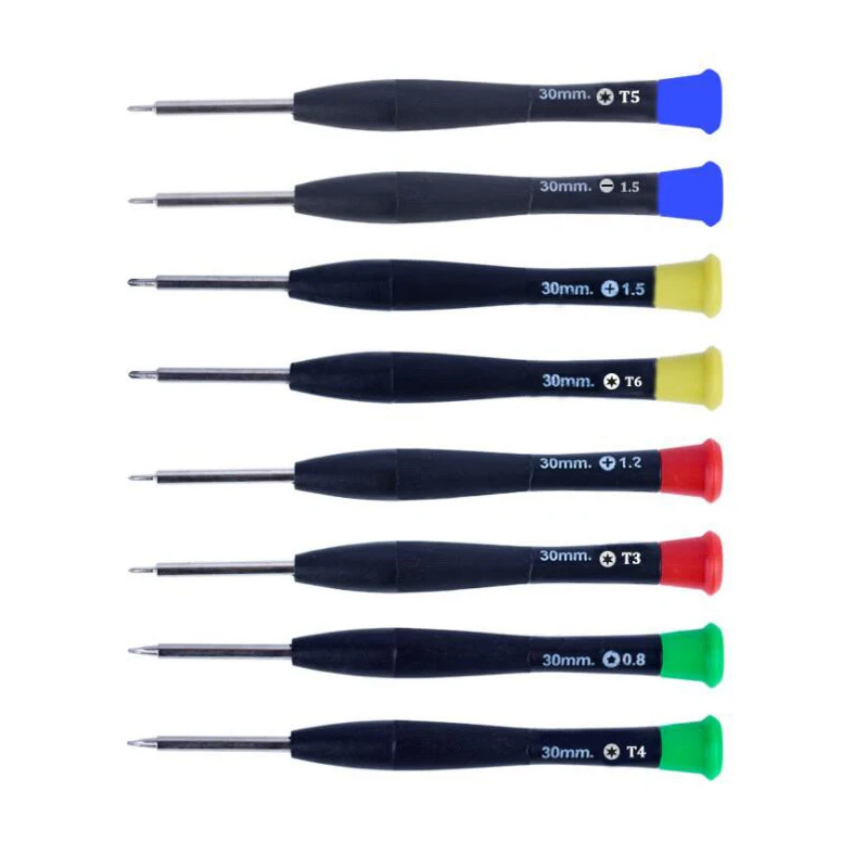 Набор прецизионных отверток Phillips Torx 8 шт. для ремонта часов телефонов T3 T4 T5 T6 PH000