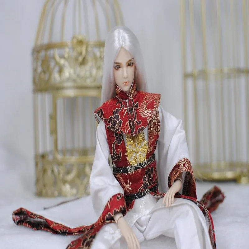 1/6 BJD Dolls 30CM Ball Jointed Doll with Chinese Style Outfits Wig Shoes Makeup Handsome Boy Doll Christma Toys Gift Collection
1/6 BJD Dolls 30CM Ball Jointed Doll with Chinese Style Outfits Wig Shoes Makeup Handsome Boy Doll Christma Toys Gift Collection