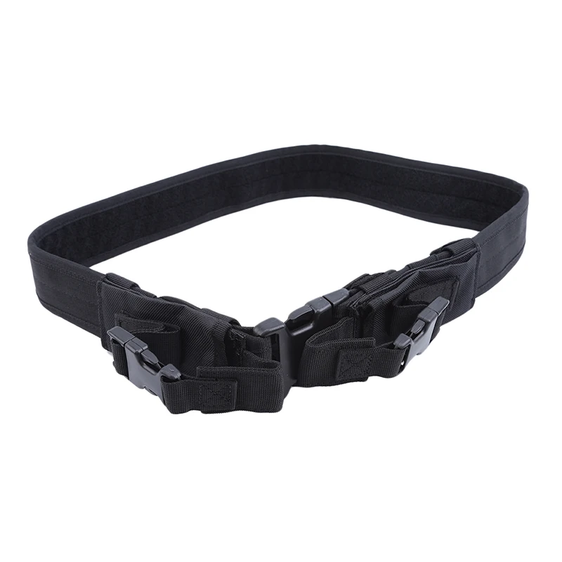 Military Tactical Durable Nylon Belt Hunting Material multi-functional Tactical Belt Outdoor Utility Attachment Equipment Belt
Military Tactical Durable Nylon Belt Hunting Material multi-functional Tactical Belt Outdoor Utility Attachment Equipment Belt