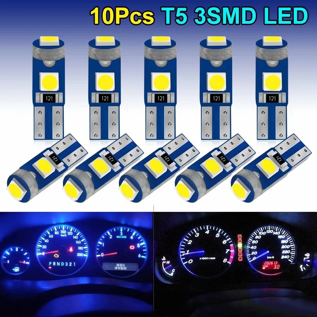 10 Pcs of Bulbs Car Dashboard Lights 12V Car Interior Dashboard Heating Indicator Lights Wedge Car Dashboard Lights
10 Pcs of Bulbs Car Dashboard Lights 12V Car Interior Dashboard Heating Indicator Lights Wedge Car Dashboard Lights
