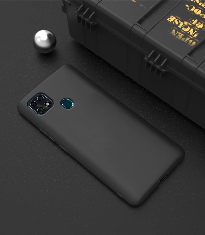 Матовый мягкий чехол-накладка из ТПУ для ZTE Blade 20 Smart 2019 V1050 | Мобильные телефоны и