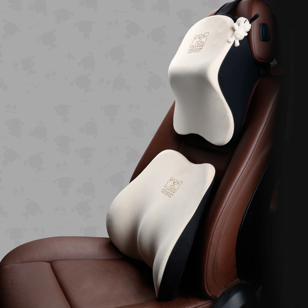 Washable Car headrest Pillow Flannel Memory Foam Car Neck Pillow Auto Waist Rest Pillow Car Seat Back Rest Lumbar Cushion
Washable Car headrest Pillow Flannel Memory Foam Car Neck Pillow Auto Waist Rest Pillow Car Seat Back Rest Lumbar Cushion