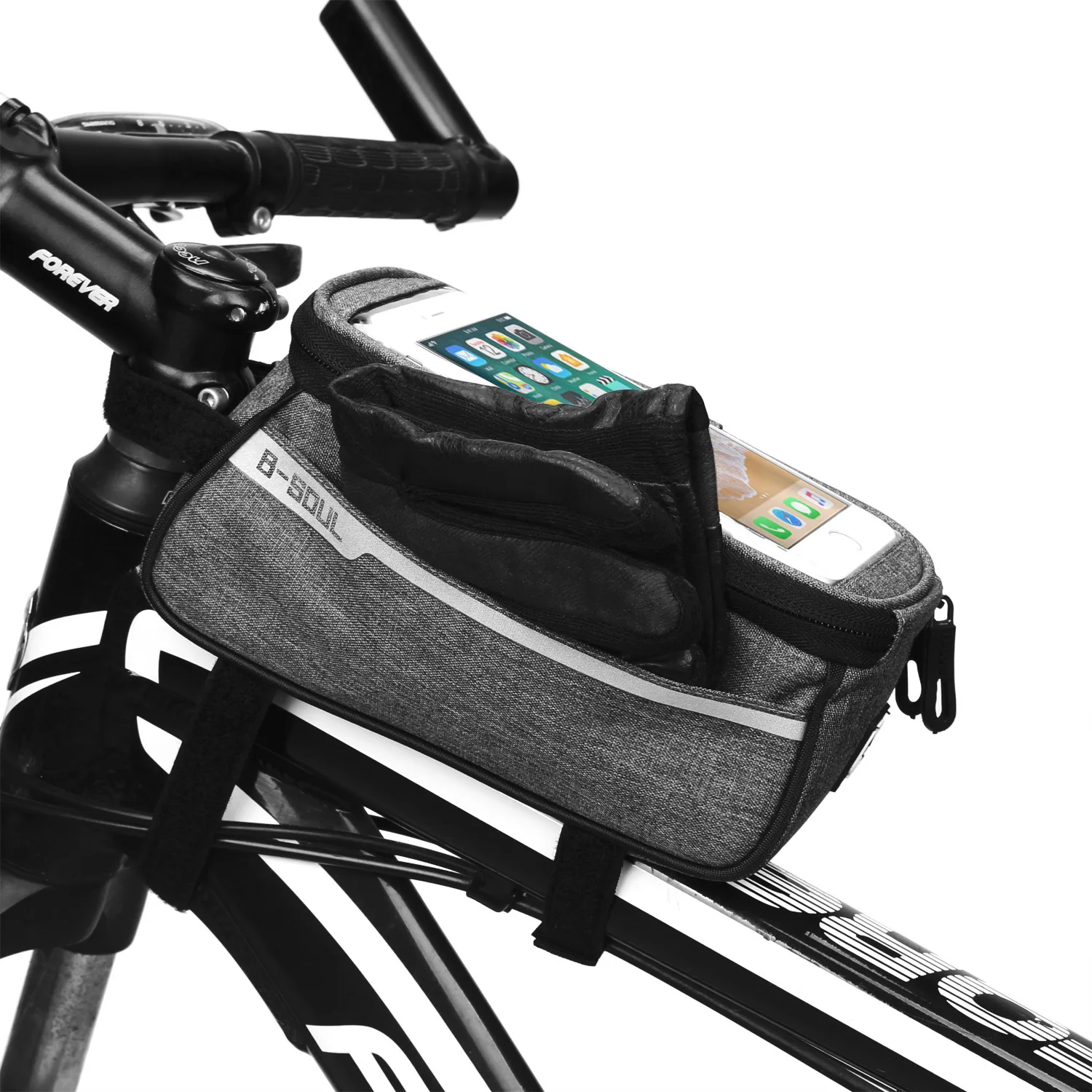 Mountain Bike Bag Front Beam Bag Bicycle Bag Road Front Bag Riding Equipment Saddle Bag Upper Tube Bag 2pcs
Mountain Bike Bag Front Beam Bag Bicycle Bag Road Front Bag Riding Equipment Saddle Bag Upper Tube Bag 2pcs