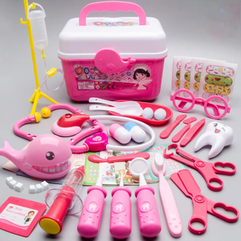Children simulation Pretend Play Doctor Education Toys for real life injection role playing educational toys Box Gift for kids
Children simulation Pretend Play Doctor Education Toys for real life injection role playing educational toys Box Gift for kids