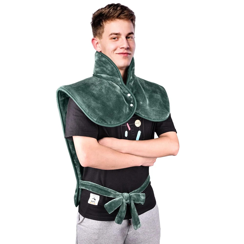 Body Shawl Heating Massage Pad Infrared Muscle Relieve Pain Safety Shoulder Back Legs Massager Car/Home Relaxation Health Care
Body Shawl Heating Massage Pad Infrared Muscle Relieve Pain Safety Shoulder Back Legs Massager Car/Home Relaxation Health Care