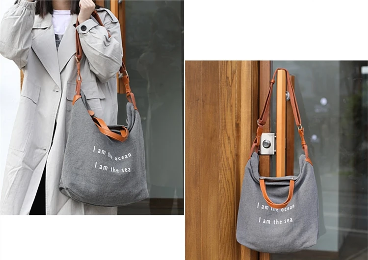 Canvas Fabric Tote Bag Unisex Casual Leisure Messenger Bag Women Teenager Daily School Shoulder Bag Vintage Washed Color Bag
Canvas Fabric Tote Bag Unisex Casual Leisure Messenger Bag Women Teenager Daily School Shoulder Bag Vintage Washed Color Bag