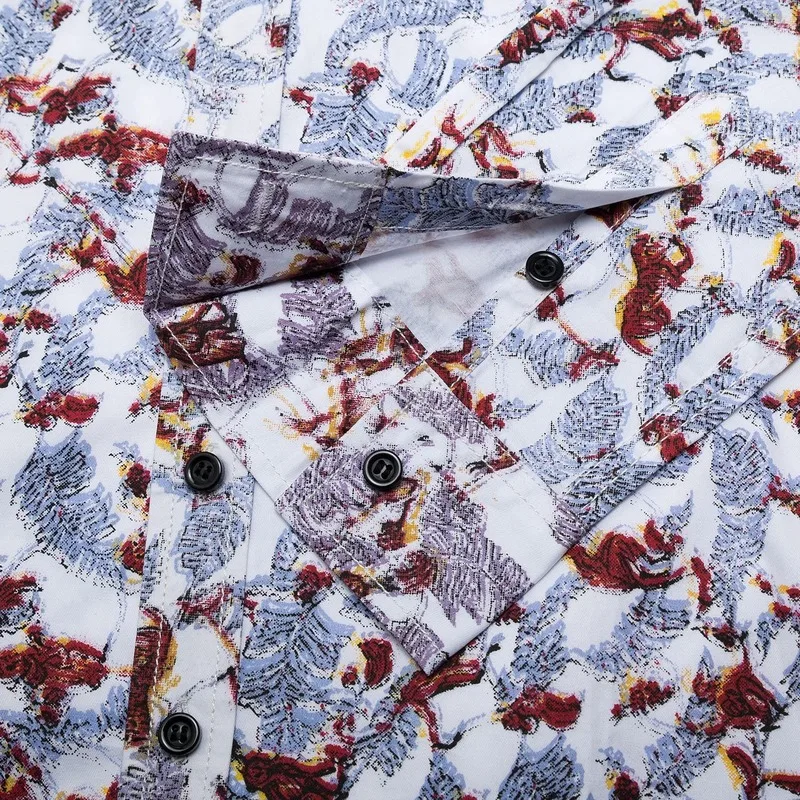 Color Block Printed Shirt 2020 New Spring Summer Casual Men's Classic Printed Shirt Long Sleeve Shirt Men Clothing Oversized 
Color Block Printed Shirt 2020 New Spring Summer Casual Men's Classic Printed Shirt Long Sleeve Shirt Men Clothing Oversized