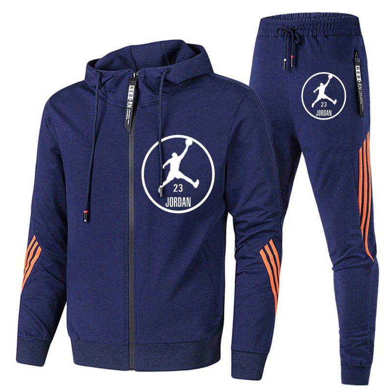 2021New Printing Men' S Sets Zipper Hoodie+Pants Two Pieces Casual Tracksuit Male Sportswear Gym Brand Clothing Sweat Suit
2021New Printing Men' S Sets Zipper Hoodie+Pants Two Pieces Casual Tracksuit Male Sportswear Gym Brand Clothing Sweat Suit