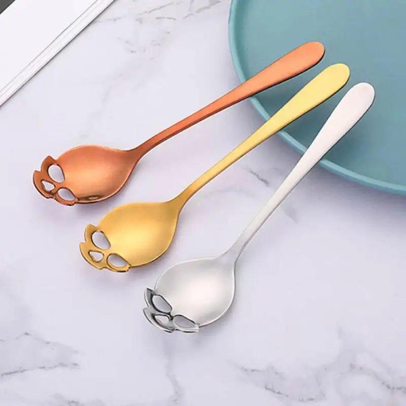 Skull Spoon Coffee Teaspoon whipped coffee Steel Mixing Drink Tableware Tools Kitchen Novelty Dessert
Skull Spoon Coffee Teaspoon whipped coffee Steel Mixing Drink Tableware Tools Kitchen Novelty Dessert