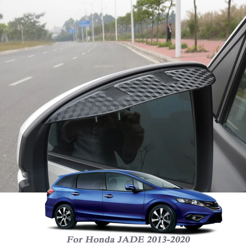Car Rearview Mirror Rain Eyebrow Auto Shield Snow Guard Sun Side Visor Shade Protector For Honda JADE 2013-2020 Stickers
Car Rearview Mirror Rain Eyebrow Auto Shield Snow Guard Sun Side Visor Shade Protector For Honda JADE 2013-2020 Stickers