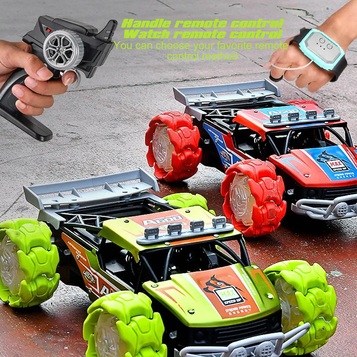 1:12 RC Car 4WD 2.4G Off-road Vehicle Gesture Stunt Remote Control Car High Speed 360° Drift Radio Control Car Toys for Boy Gift
1:12 RC Car 4WD 2.4G Off-road Vehicle Gesture Stunt Remote Control Car High Speed 360° Drift Radio Control Car Toys for Boy Gift