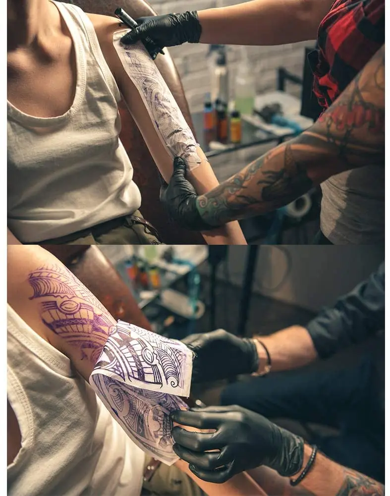ATOMUS Tattoo Transfer Paper A4 Size Thermal Stencil Carbon Tracing Paper Professional Tattoo Supply
ATOMUS Tattoo Transfer Paper A4 Size Thermal Stencil Carbon Tracing Paper Professional Tattoo Supply
