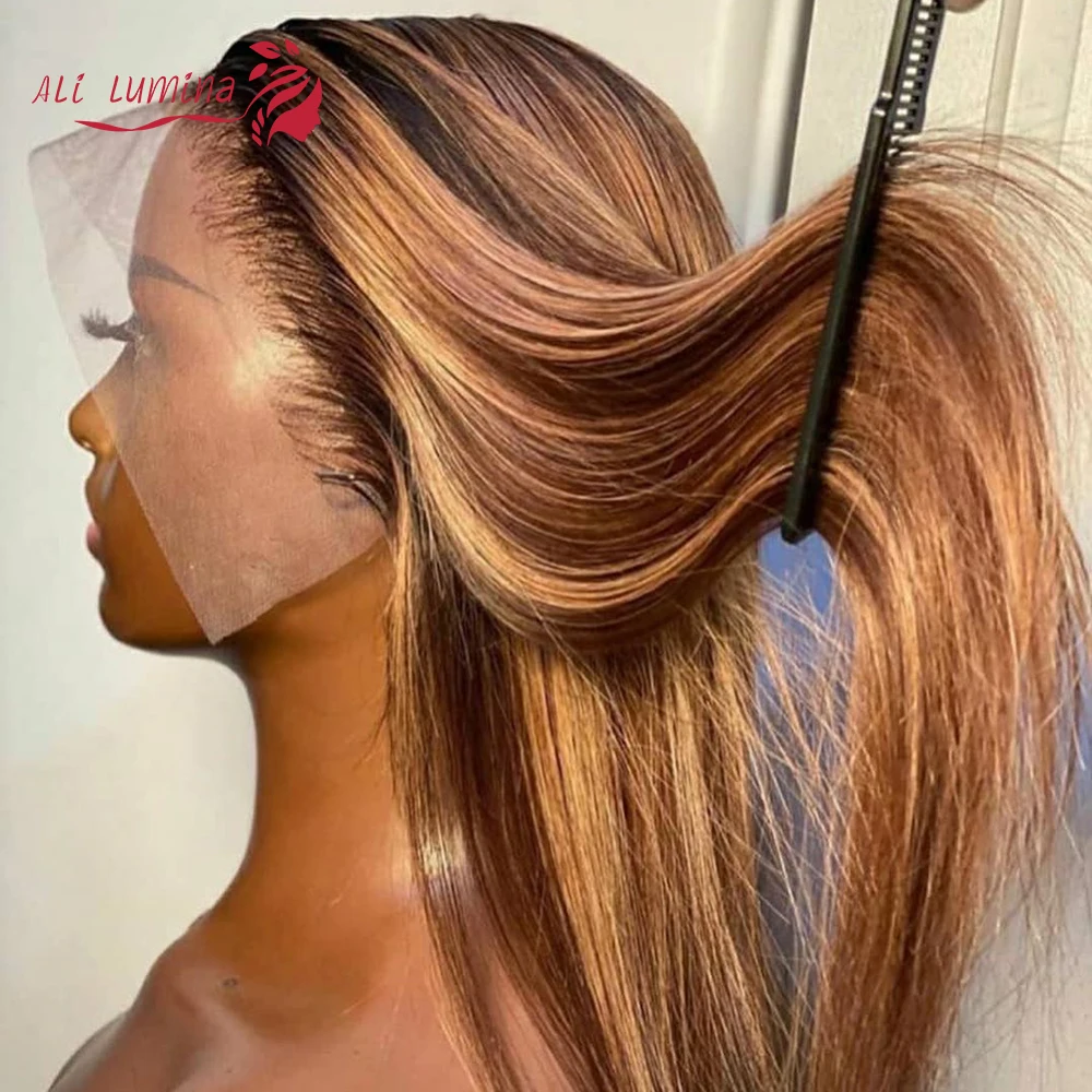 13x5x2 Highlight Human Hair WIgs Straight Lace Closure Wig Ombre Color Brazilian Hair PrePlucked And Bleached Knots Closure Wig
13x5x2 Highlight Human Hair WIgs Straight Lace Closure Wig Ombre Color Brazilian Hair PrePlucked And Bleached Knots Closure Wig