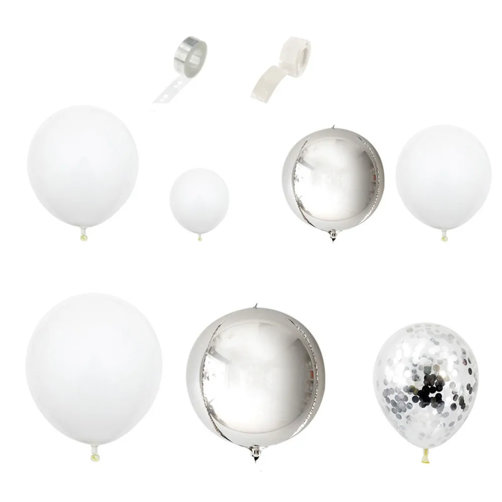 White Balloons 5/10/12/18inch Air Globos Birthday Theme Set Macaron 10/50Pcs Wedding Party Decoration
White Balloons 5/10/12/18inch Air Globos Birthday Theme Set Macaron 10/50Pcs Wedding Party Decoration