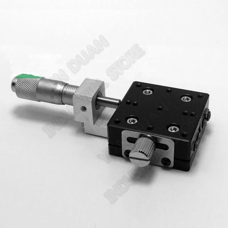 X Axis 50*50mm Manual Displacement Trimming Platform Cross Roller Guide Way Linear Stage Sliding Table High precision LX50-C
X Axis 50*50mm Manual Displacement Trimming Platform Cross Roller Guide Way Linear Stage Sliding Table High precision LX50-C