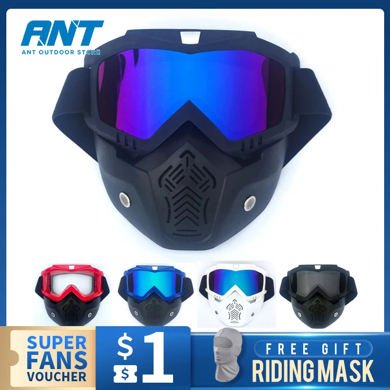 Men Women Ski Snowboard Mask Snowmobile Skiing Goggles Windproof Motocross Protective Glasses Safety Goggles with Mouth Filter
Men Women Ski Snowboard Mask Snowmobile Skiing Goggles Windproof Motocross Protective Glasses Safety Goggles with Mouth Filter