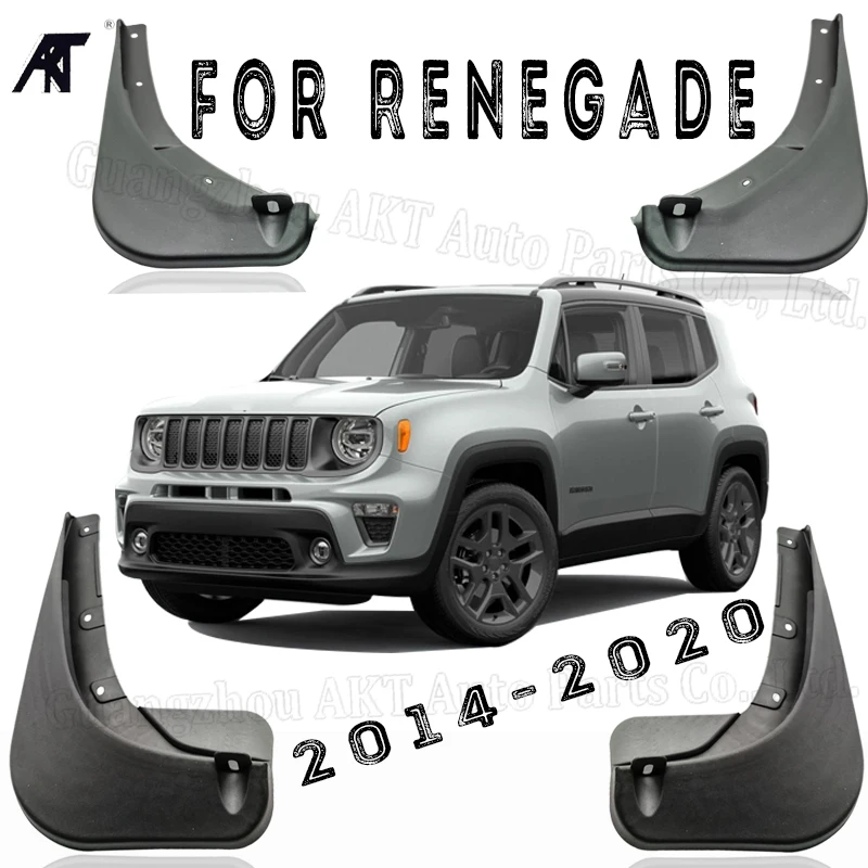 4 шт./компл. автомобильные передние и задние брызговики для Jeep Renegade 2014 -2020, брызговики, щитки от грязи, брызговики, аксессуары
4 шт./компл. автомобильные передние и задние брызговики для Jeep Renegade 2014 -2020, брызговики, щитки от грязи, брызговики, аксессуары