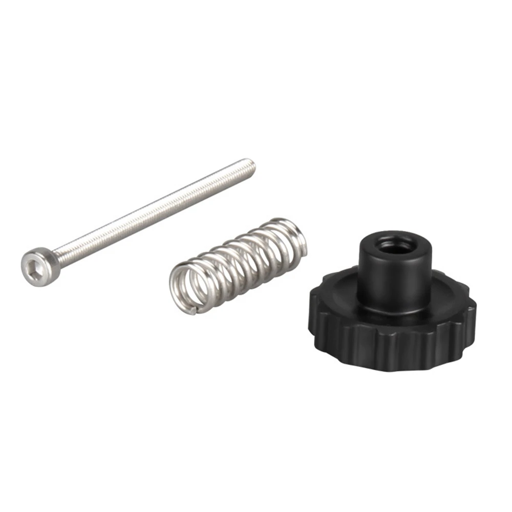 4pcs 3D Printer Leveling Modules UM2 Heatbed Leveling Spring Knob Kit Hand-tightening M3 Screw Kit Heatbed Leveling Assembly
4pcs 3D Printer Leveling Modules UM2 Heatbed Leveling Spring Knob Kit Hand-tightening M3 Screw Kit Heatbed Leveling Assembly