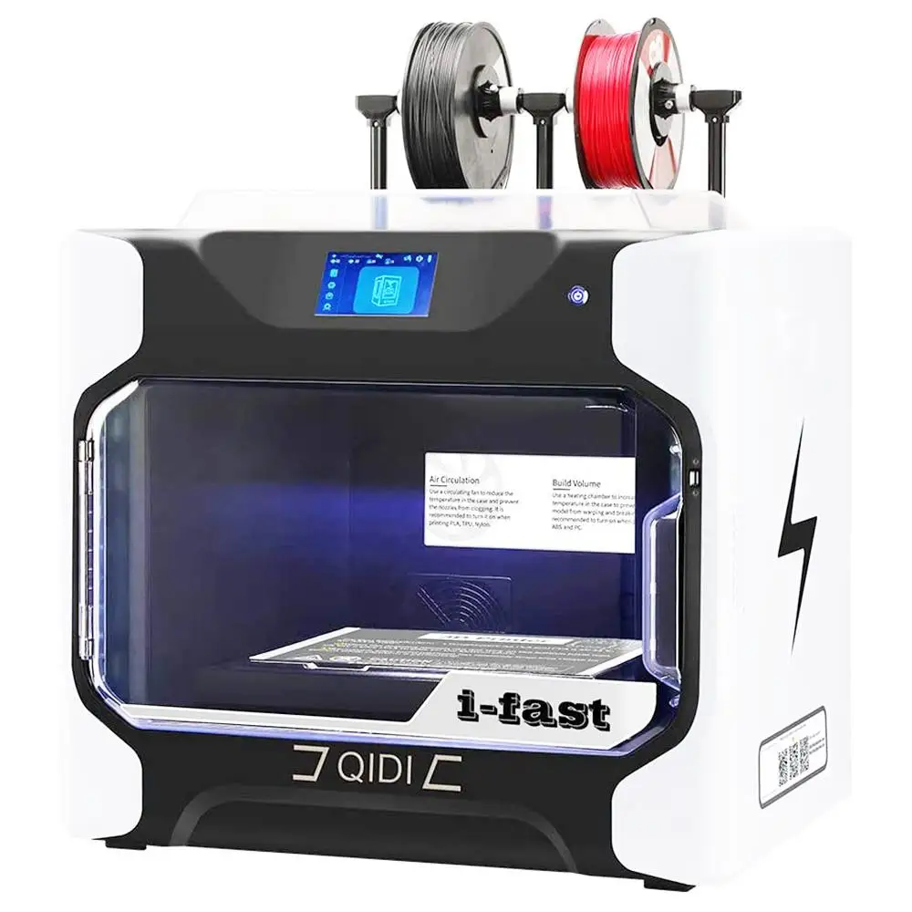 3D-принтер QIDI TECHNOLOGY i Fast, двойной экструдер, быстрая печать, размер печати 360x250x320 мм
3D-принтер QIDI TECHNOLOGY i Fast, двойной экструдер, быстрая печать, размер печати 360x250x320 мм
