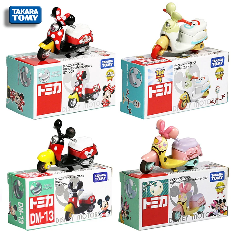 TAKARA TOMY, различные модели мотоциклов из сплава, Минни, Дональд Дак, трехглазый монстр, мультяшный литый автомобиль, детский подарок
TAKARA TOMY, различные модели мотоциклов из сплава, Минни, Дональд Дак, трехглазый монстр, мультяшный литый автомобиль, детский подарок
