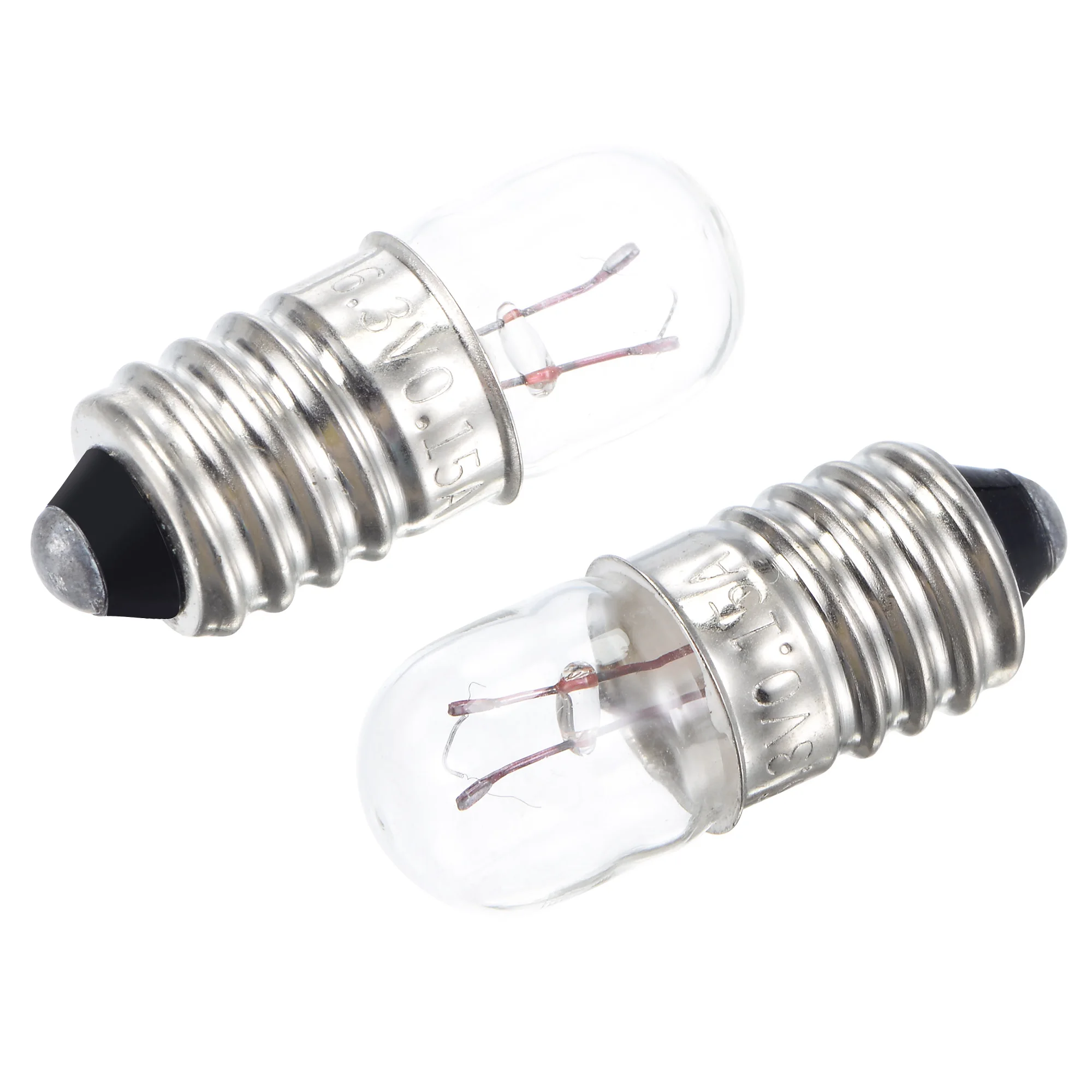 Uxcell E10 Screw Base Miniature Bulbs DC 6.3V 0.15A Warm Yellow Light Mini Lamps, Pack of 50
Uxcell E10 Screw Base Miniature Bulbs DC 6.3V 0.15A Warm Yellow Light Mini Lamps, Pack of 50