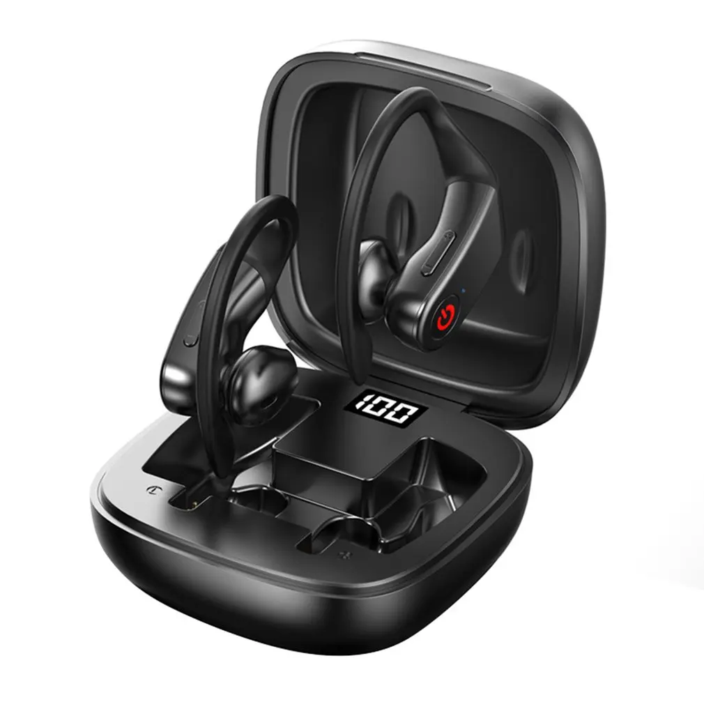B10 Wireless Earphones True Wireless Earbuds Sport Earphones Bass Stereo Sweatproof For Running Gym Workout
B10 Wireless Earphones True Wireless Earbuds Sport Earphones Bass Stereo Sweatproof For Running Gym Workout