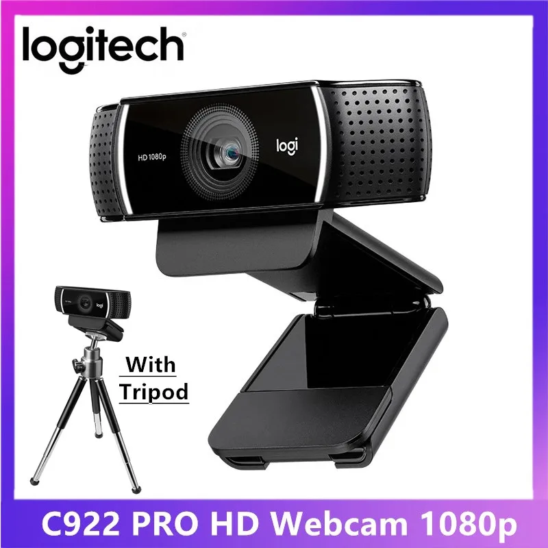 Веб-камера Logitech C922 Pro HD 1080P с автофокусом, видеокамера 30 кадров в секунду с USB, со встроенным микрофоном, объектив Zeiss для компьютера со штативо...
Веб-камера Logitech C922 Pro HD 1080P с автофокусом, видеокамера 30 кадров в секунду с USB, со встроенным микрофоном, объектив Zeiss для компьютера со штативо...