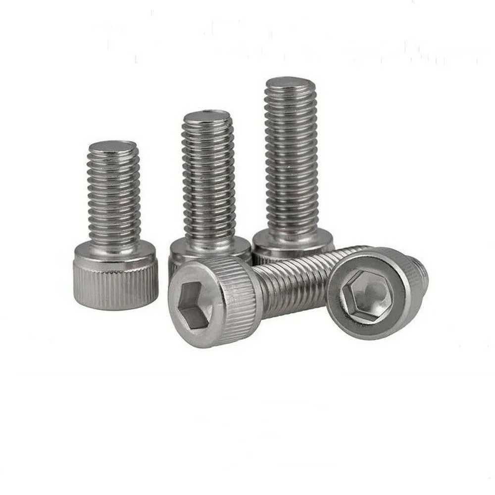 10 шт. M4 M5 M6 316 внутренняя Шестигранная головка из нержавеющей стали крепеж болтов
10 шт. M4 M5 M6 316 внутренняя Шестигранная головка из нержавеющей стали крепеж болтов