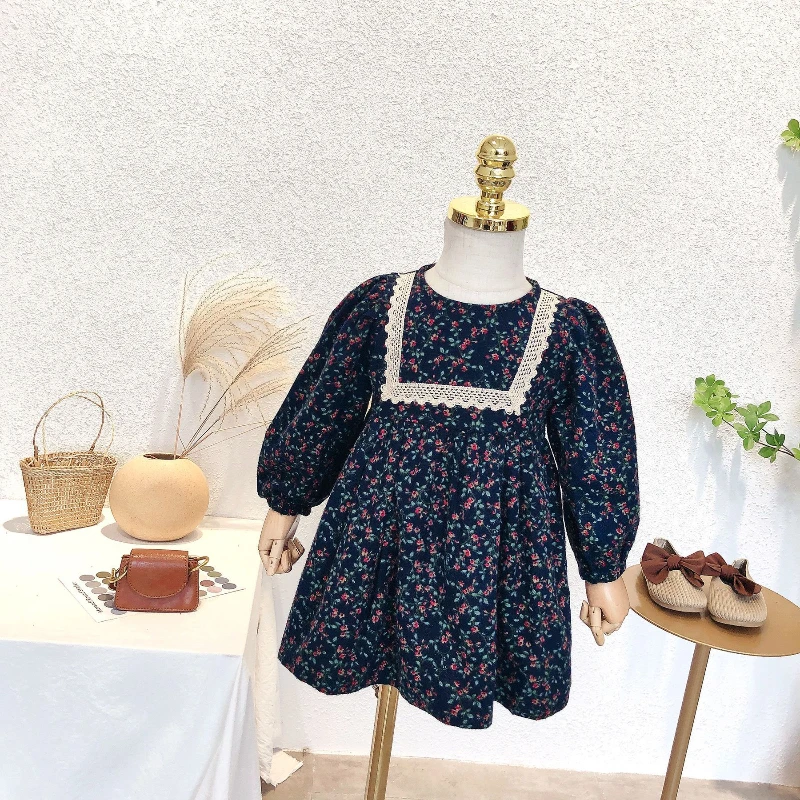 Fall girls dress 2022 spring autumn new long-sleeved retro floral princess dress flower girl dresses vestidos kids clothes 2-6Y
Fall girls dress 2022 spring autumn new long-sleeved retro floral princess dress flower girl dresses vestidos kids clothes 2-6Y