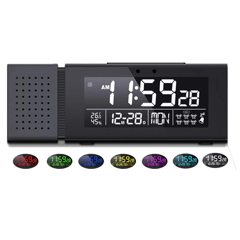 Digital Alarm Clock Bedside Radio Alarm Clocks with Large LED Display, USB Charging Port, 6 Alarms, Snooze, Dimmer,Black
Digital Alarm Clock Bedside Radio Alarm Clocks with Large LED Display, USB Charging Port, 6 Alarms, Snooze, Dimmer,Black