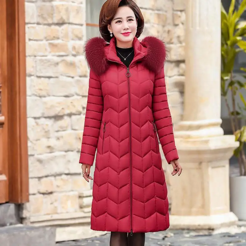 Down jacket women 2019 middle-aged coats mother winter coat thickening long over-the-knee down cotton padded clothes 5XL jackets
Down jacket women 2019 middle-aged coats mother winter coat thickening long over-the-knee down cotton padded clothes 5XL jackets