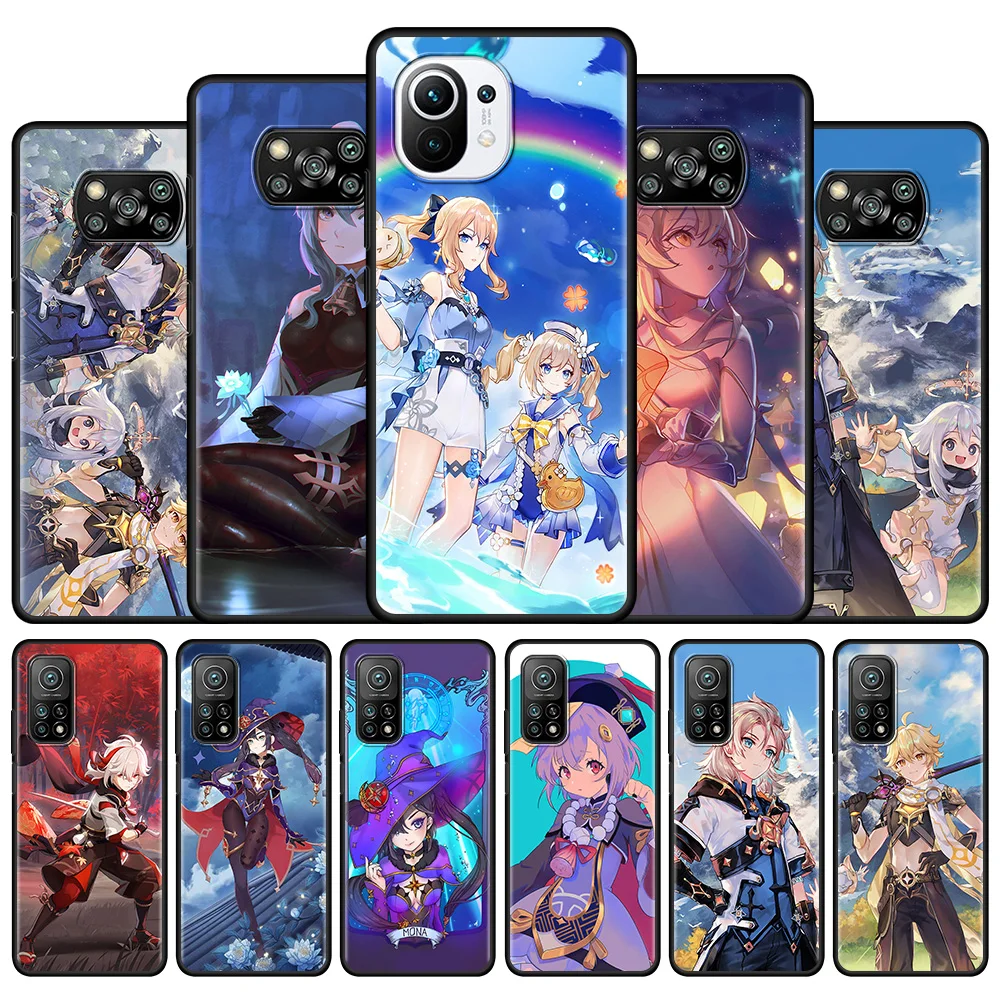 Genshin Impact Anime Silicone Case for Xiaomi Mi 10T Pro 11 Lite 5G 9T Note 10 Lite A2 CC9 11X Pro Back Phone Bag Funda Capa
Genshin Impact Anime Silicone Case for Xiaomi Mi 10T Pro 11 Lite 5G 9T Note 10 Lite A2 CC9 11X Pro Back Phone Bag Funda Capa