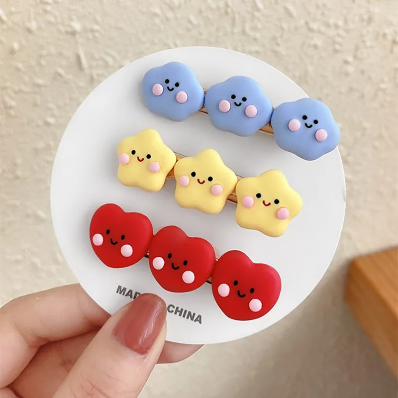 1pcs Cute Girls Star Hairpin Hair Accessories Love Clouds hair clip headwear Kids Hair Accessories Cartoon Headdress For Gift
1pcs Cute Girls Star Hairpin Hair Accessories Love Clouds hair clip headwear Kids Hair Accessories Cartoon Headdress For Gift