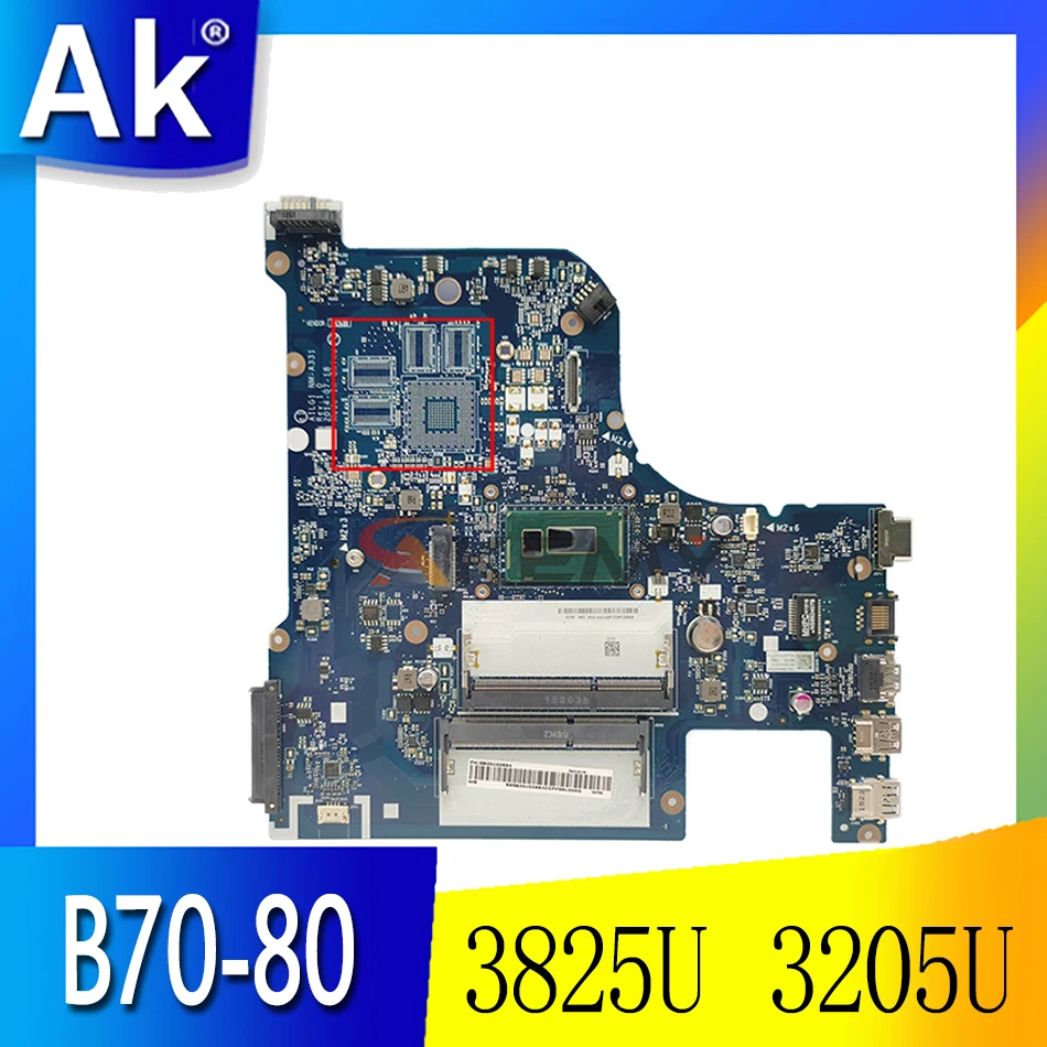 NM-A331 для Lenovo B70-80 G70-80 Z70-80 Z70-70 G70-70 B70-70 Ноутбук Материнская плата Intel Pentium 3825U 3205U процессор 100% тесты работы
NM-A331 для Lenovo B70-80 G70-80 Z70-80 Z70-70 G70-70 B70-70 Ноутбук Материнская плата Intel Pentium 3825U 3205U процессор 100% тесты работы